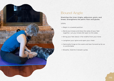 thumbnail of page of free guide, 5 Essential Yoga Poses to Prevent Knee Pain