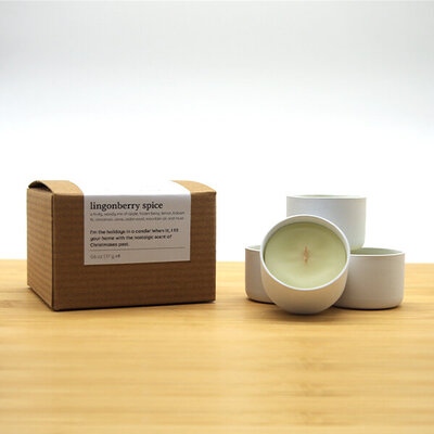Lingonberry Spice Tealight Candle Set
