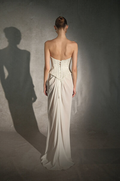 The Margot Studios Margaret Gown stocked at Sunday's Bride, stocked at Sundays Bride, London. UK