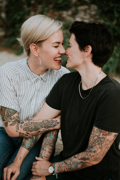 LGBTQ+ engagement photos