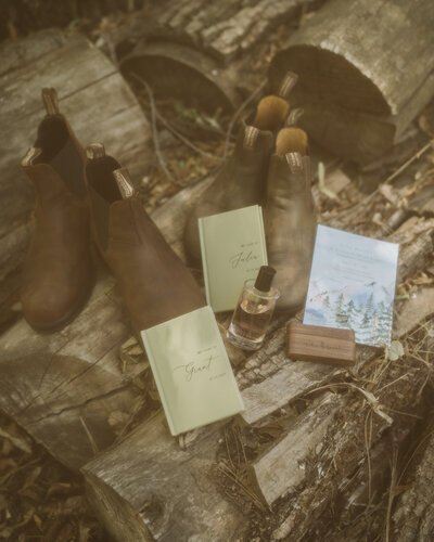 Close-up of organic and textured wedding details in Washington, captured in a soft, documentary style.