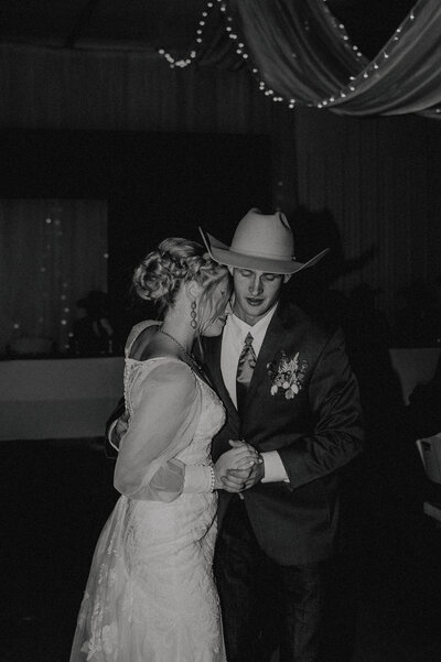 couples first dance photo taken by dfw wedding photographer
