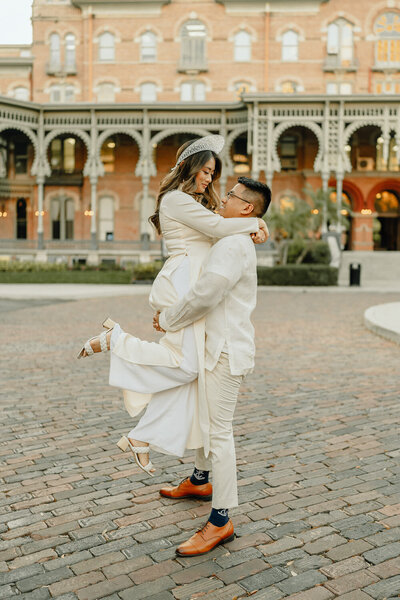 University of Tampa Engagement Photography Videography Tampa Florida