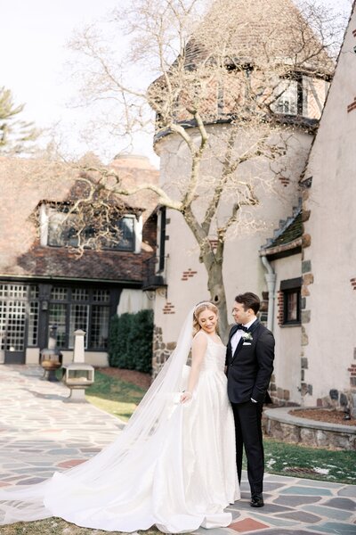 Pleasantdale Chateau historic mansion wedding in New Jersey