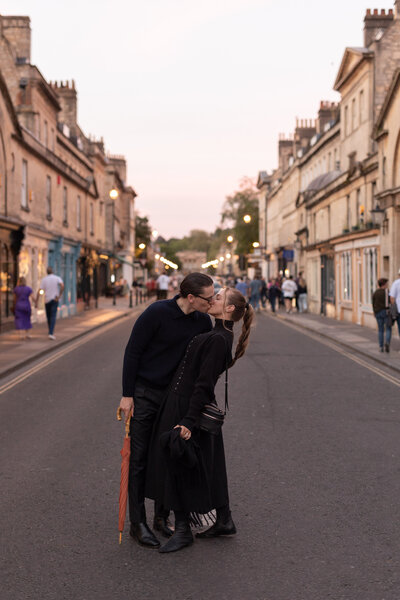 Editorial couple portraits in Bath