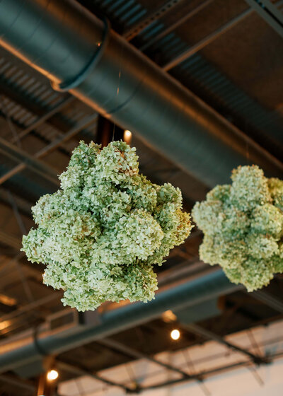 Wedding at The Farrell with colorful florals in Birmingham, AL