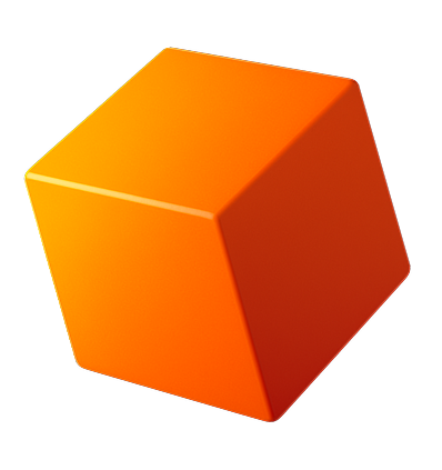 floating 3d square