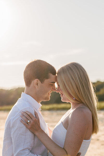 Cape Cod MA Engagement Beach Wellfleet