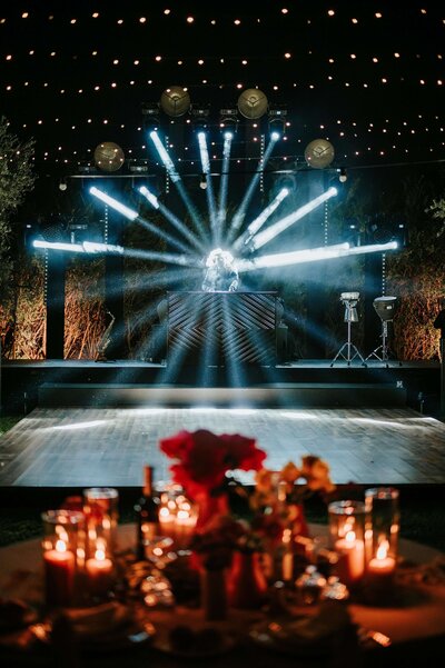 Light Design at Reception