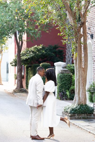 Engagement photoshoot in Charleston