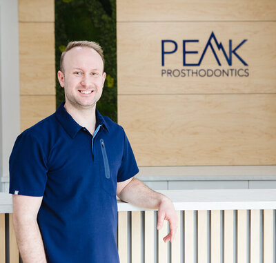 Dr. Tyson Merrill of Peak Prosthodontics in Lethbridge, Alberta