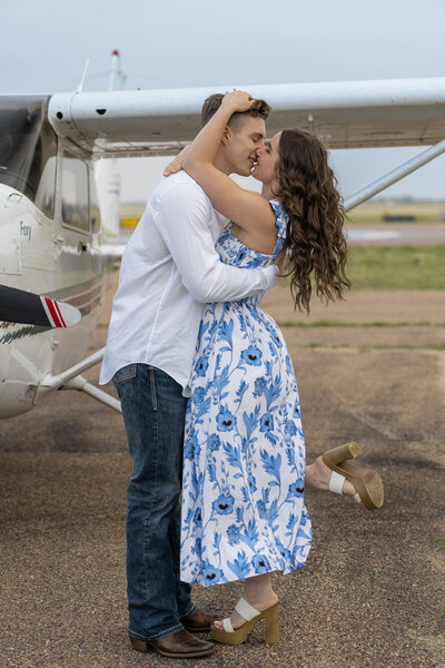 Plane Engagement Session in Denver, CO