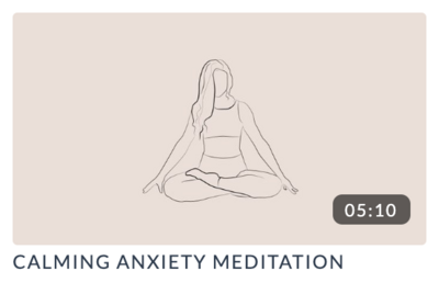 Calming Anxiety Mediation