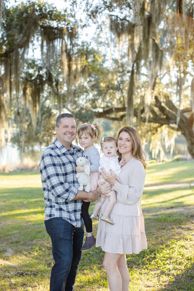 Longwood Florida family portrait by Riley James.