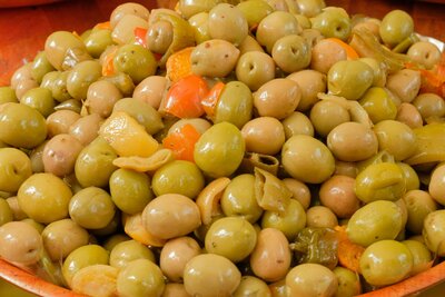 Kosher certified commercial pickled vegetables
