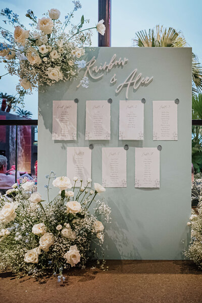 Wedding Seating Chart