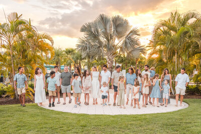 Extended Family Session at Disney's Grand Floridian Resort & Spa in Orlando Florida done by Michelle Coombs Photography