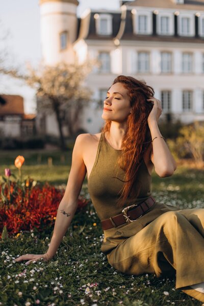 portrait naturel femme