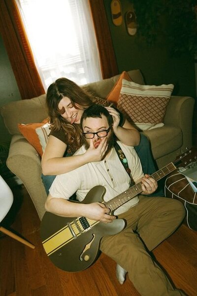 Hartford couples photographer and her husband