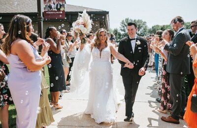 Wedding reception at Windows On The River, Ohio