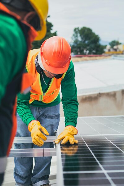 installing solar panels