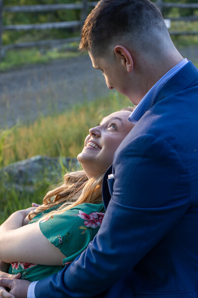 Engagement Photos at Chateau Morrisette