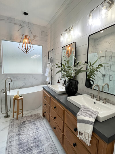 Expert renovation and new build services including project management and finish selections for seamless design execution.