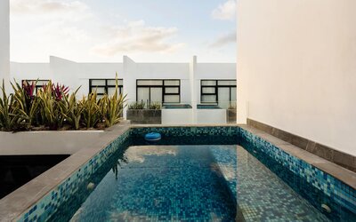 ph pool airbnb tulum private cozy couple travel accommodation