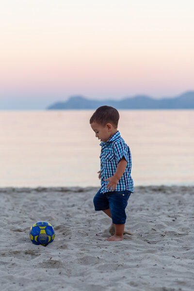 Children photo shoot in Mallorca