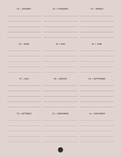Start Stop Change Digital Planner No 02 by Click 3 Plan Digital Planners-91