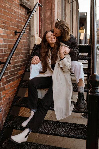 fun engagement photos in new york