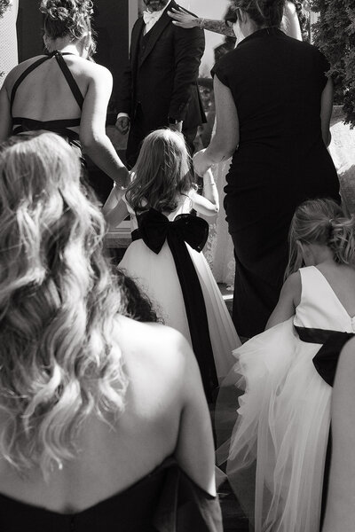 Bride and groom sharing a quiet moment beneath the trees during an Ottawa estate summer wedding — timeless, editorial wedding photography capturing natural connection.