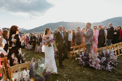 Luxury colorado wedding