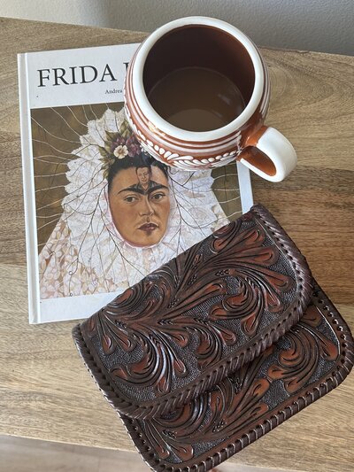 Frida Kahlo inspired brand visuals