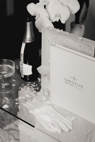 Luxurious wedding albums