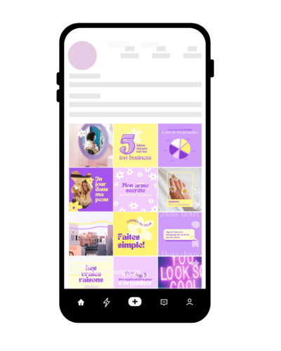 kit de visuels 100% personnalisés pour te démarquer sur Instagram