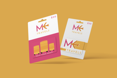 Gift Cards in Holder