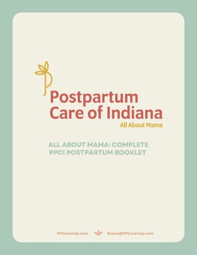 All About Mama Complete PPCI Postpartum Booklet Image