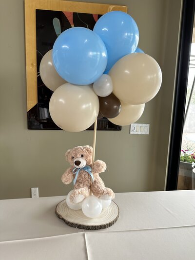Teddy Bear balloon decorations