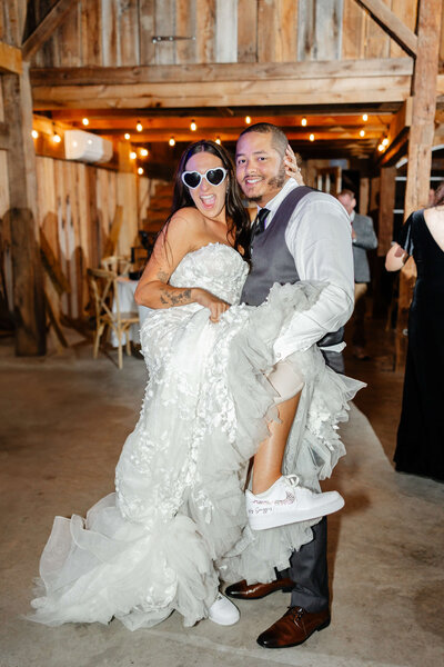 Wedding photo from Big Spring Farm in Lexington, VA