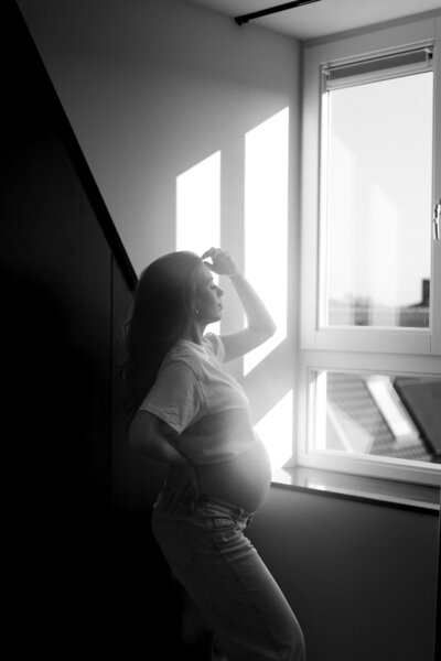 Zwangerschapsshoot in Utrecht door Linda Photography