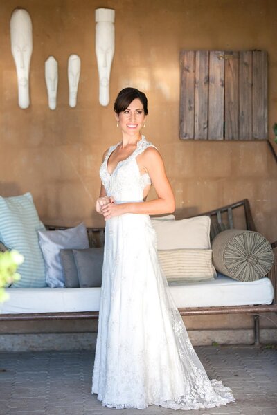 bride waiting for her wedding