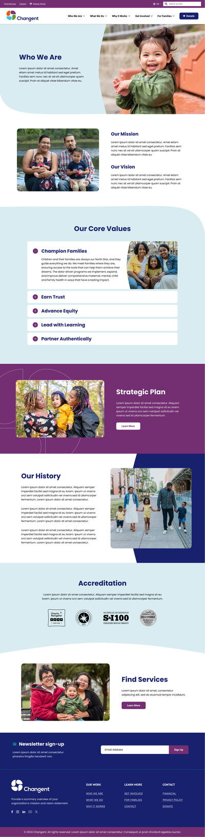 Humankind | Nonprofit Website Templates & Design