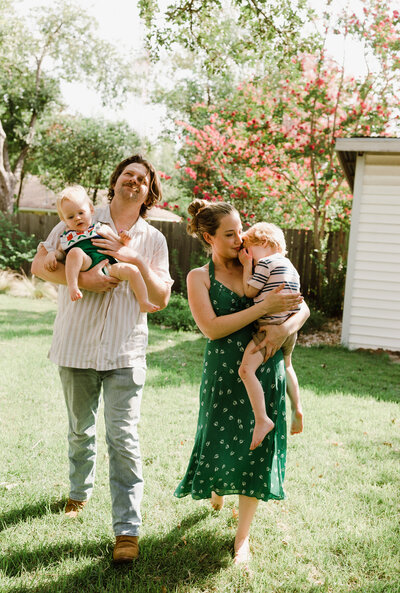 Lifestyle family photography in Austin