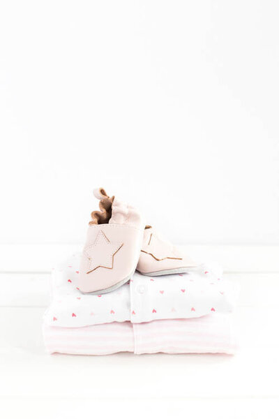 Baby-Childrens-Things-Shoes-Onesies-Pink