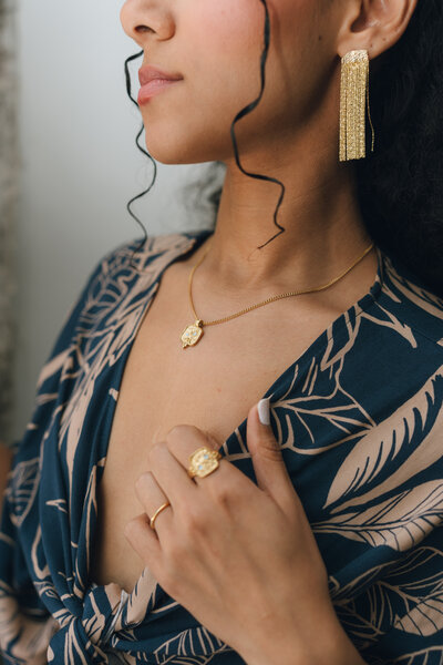 Orange County brand photography in a studio