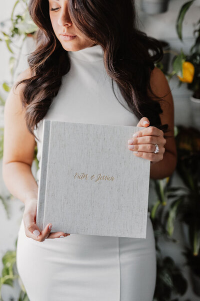 Calligraphy wedding album