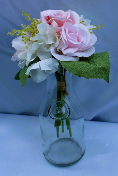 clear glass vases