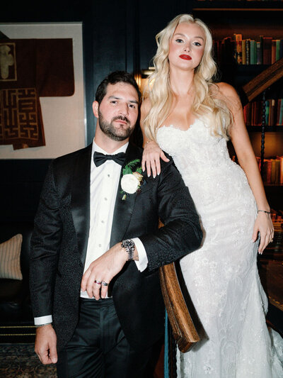 Black Tie Wedding at Hotel Swexan in Downtown Dallas