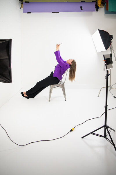 Virtual assistant helping with social media strategy in STL